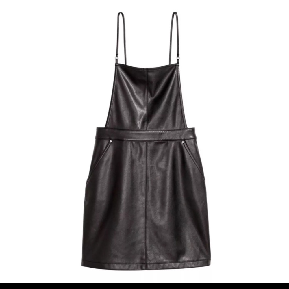 Leather dress
